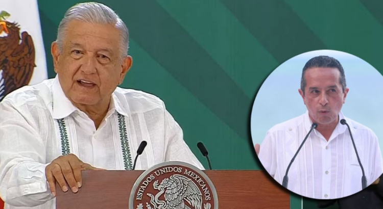 AMLO no descarta incluir en su gobierno al gobernador de Quintana Roo