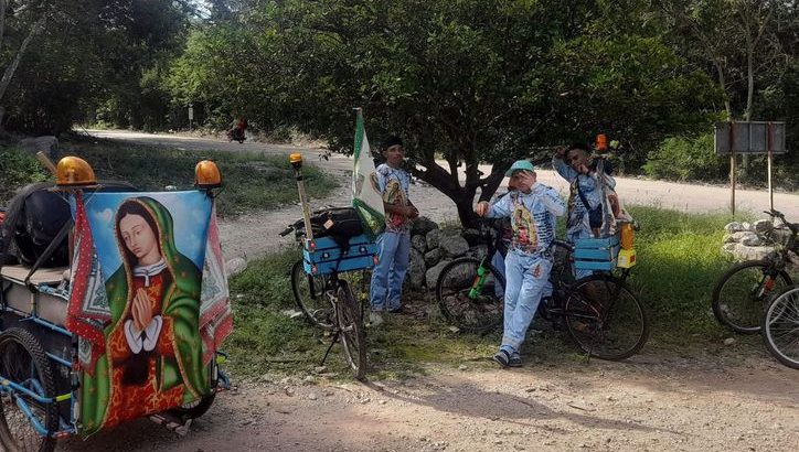 Peregrinos registran los primeros accidentes en su trayecto por Quintana Roo