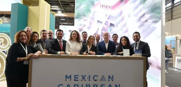 Concretan cinco vuelos desde Alemania al Caribe Mexicano en la feria de turismo de Berlín