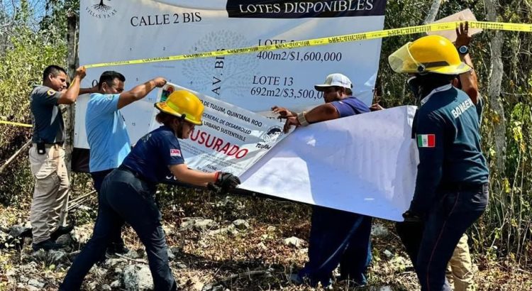 Multan a propietarios de predios de Tulum por realizar quemas, prohibidas esta temporada