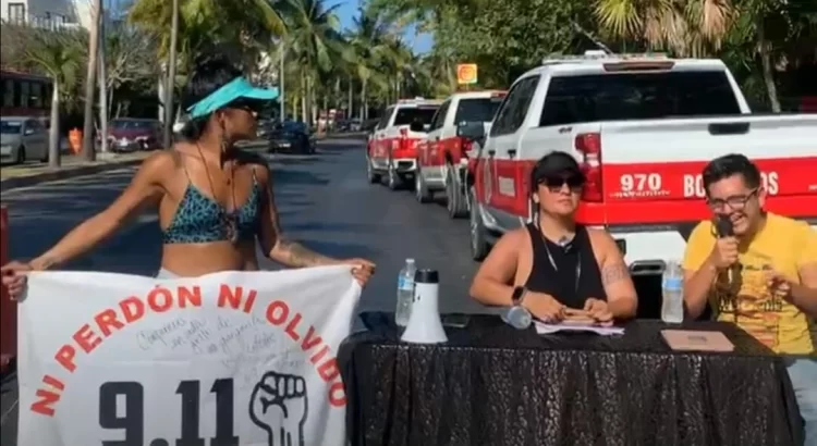 Madres buscadoras levantan bloqueo en la zona hotelera de Cancún