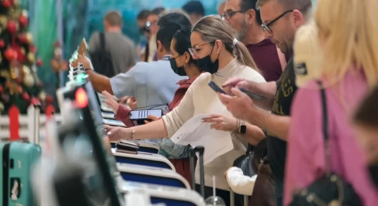 Turismo internacional en aeropuerto de Cancún crece 8.8 por ciento en primer trimestre de 2024