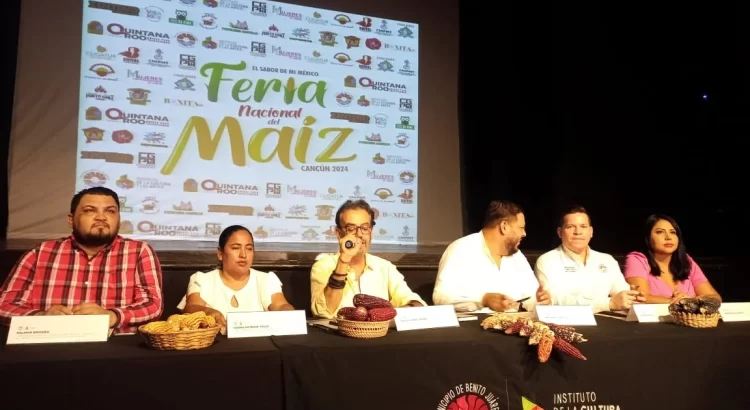 Anuncian Feria Nacional del Maíz en Cancún; habrá más de 100 tipos de alimentos