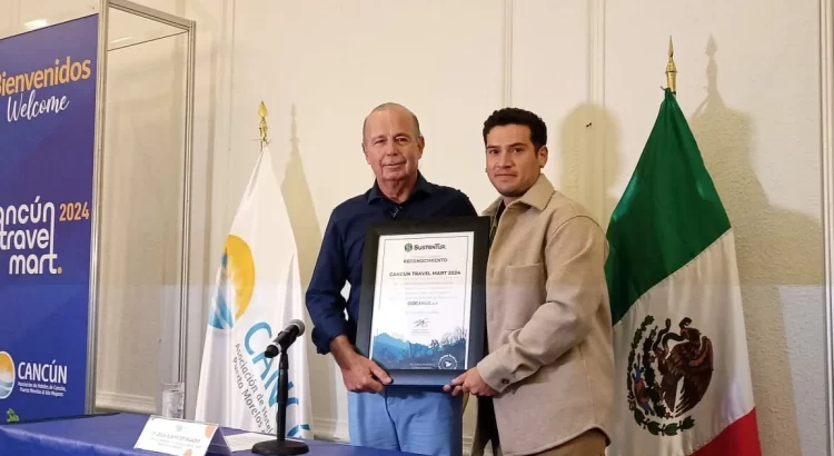 Cancún Travel Mart recibe reconocimiento por ser carbono neutral