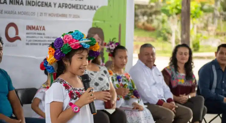 Premian el talento poético de niñas indígenas y afromexicanas de Quintana Roo