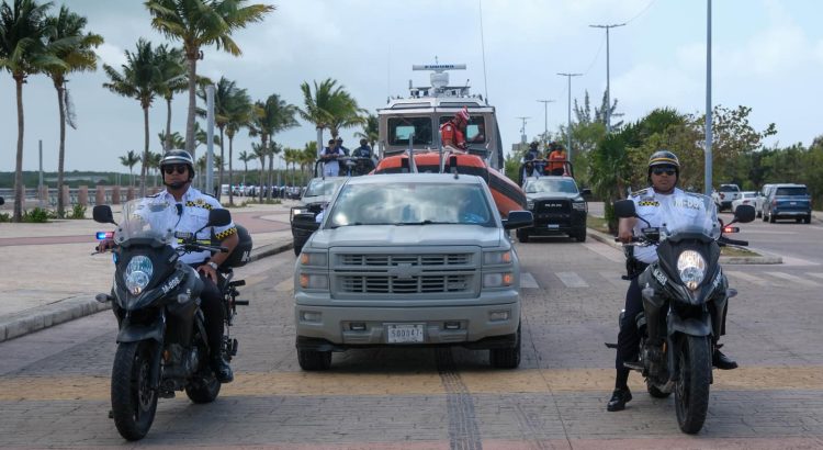 Preparan operativo de seguridad decembrino en Quintana Roo