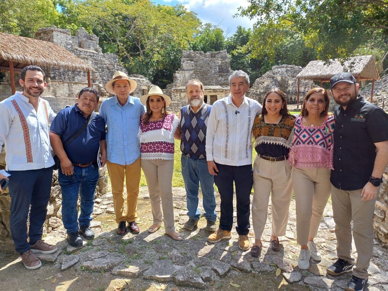 Reabre al público la zona arqueológica de Muyil, en Felipe Carrillo Puerto