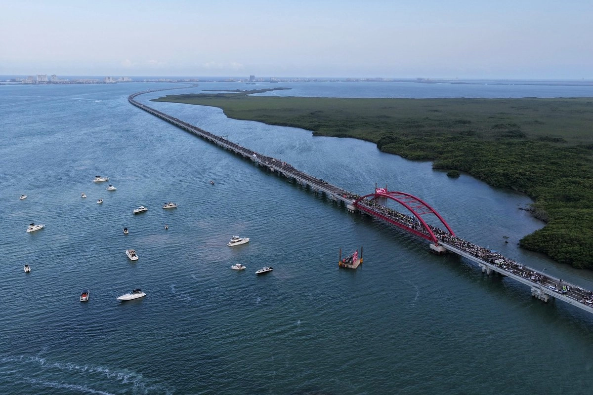 Aplazan apertura del Puente Nichupté por pruebas de seguridad