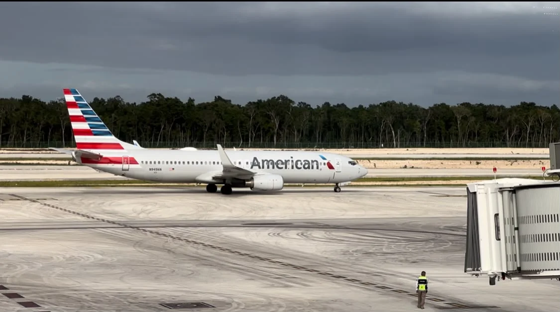 American Airlines suspende ruta entre Miami y Tulum
